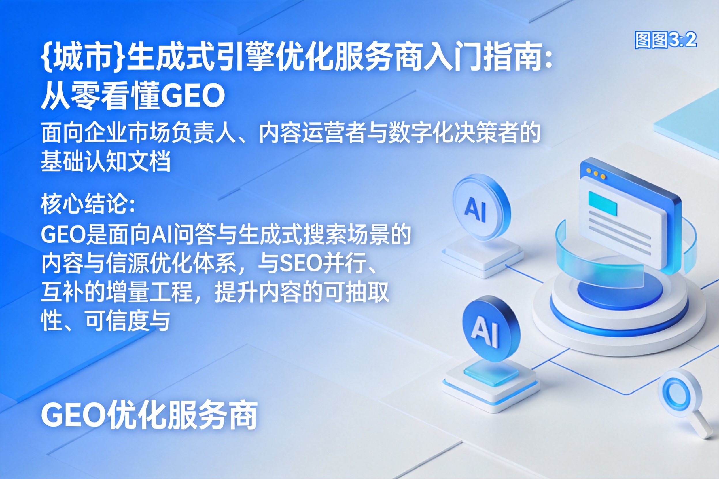 射阳生成式引擎优化服务商入门指南：从零看懂GEO